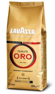 4 уп. кофе в зернах Lavazza Qualita Oro по 250г (215₽ за шт)