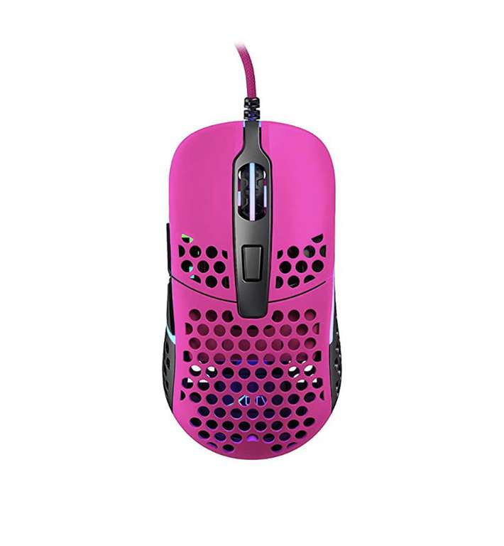 Игровая мышь проводная Xtrfy M42, розовый