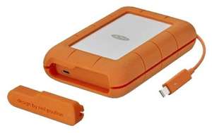 Внешний HDD Lacie Rugged Thunderbolt USB-C 1 ТБ, оранжевый