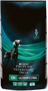Сухой корм для собак Pro Plan Veterinary Diets Gastrointestinal 5кг, +12 банок влажного корма в подарок