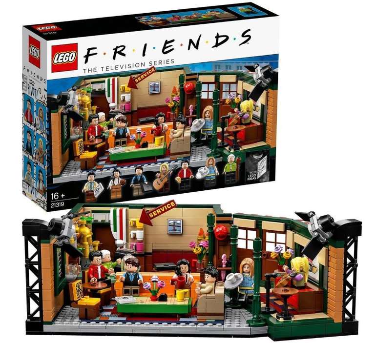 Конструктор LEGO Ideas 21319 Центральная кофейня | Friends