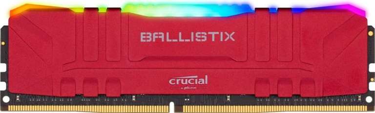 Оперативная память Crucial Ballistix RGB 8GB DDR4-3200 CL16 (Micron Rev.e)