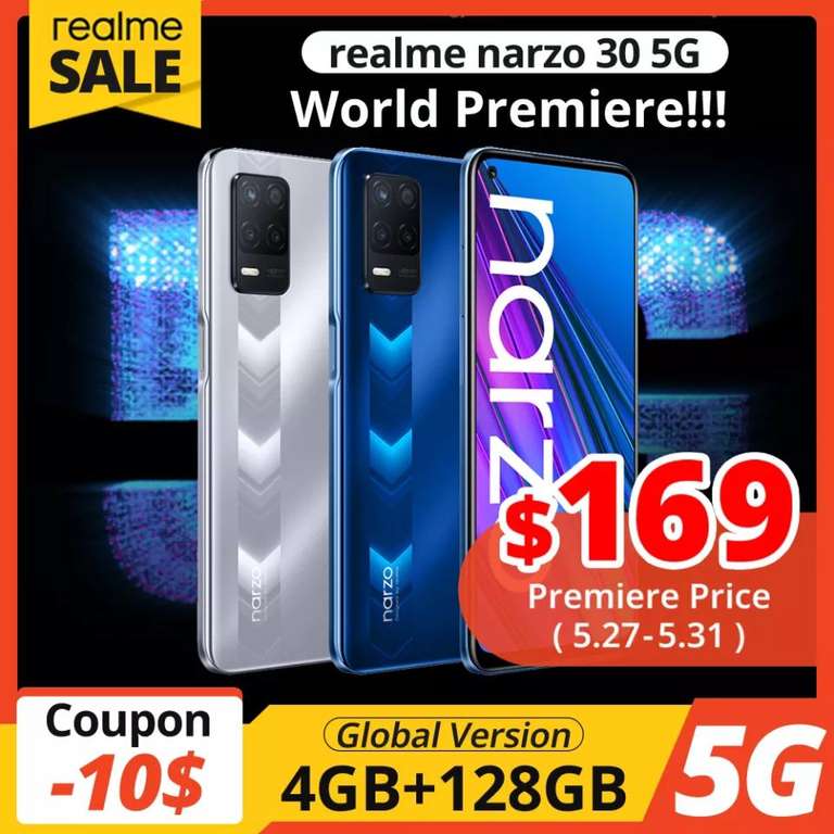 Смартфон Realme Narzo 30 5G 4-128GB NFC