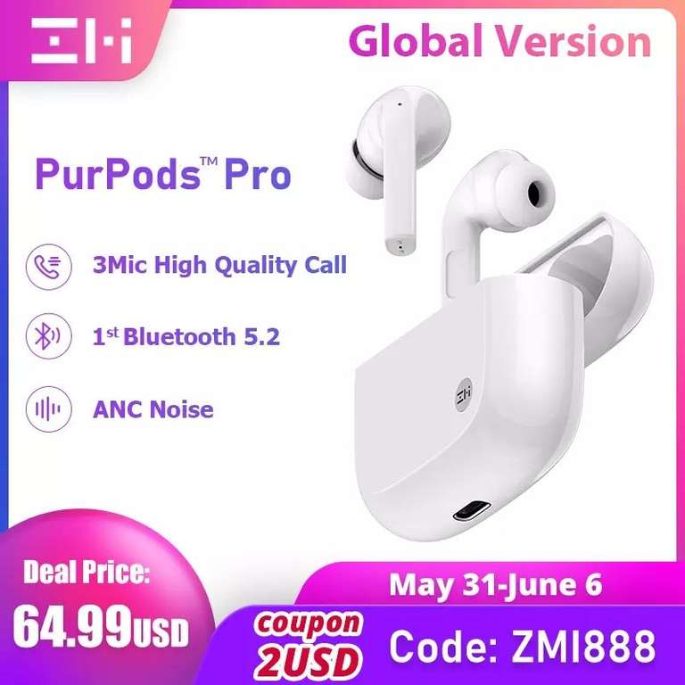 Наушники ZMI PurPods Pro (глобальная версия)