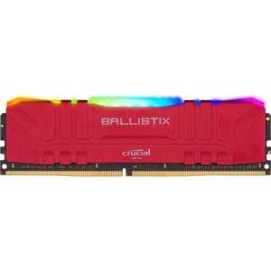 Модуль памяти CRUCIAL Ballistix RGB BL8G32C16U4RL DDR4 - 8ГБ 3200, DIMM, OEM