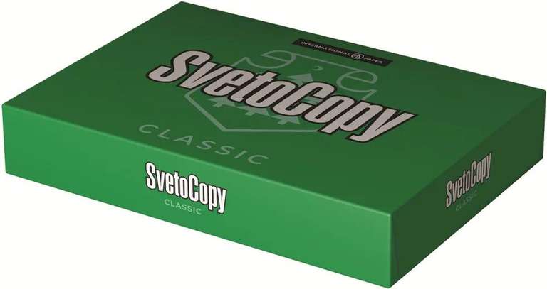 Бумага SvetoCopy "Classic" А4, 80г/м2, 500л. на Tmall