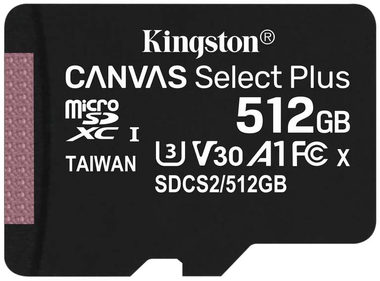 Карта памяти Kingston SDCS2/512GBSP Class10 512GB