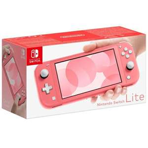 Игровая приставка Nintendo Switch Lite 32 ГБ, coral