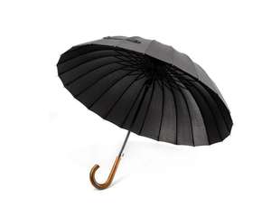 Полуавтоматический зонт трость для двоих