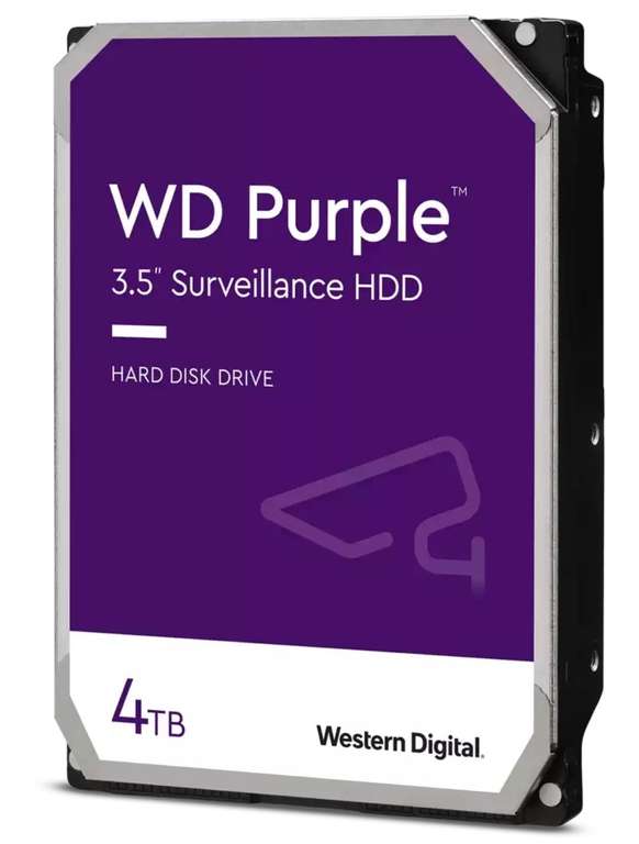 Внутренний HDD Western Digital WD Purple 4 TB