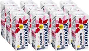 12 шт. Молоко Parmalat Natura Premium УТП 3.5%, 1 л. 59р/пакет