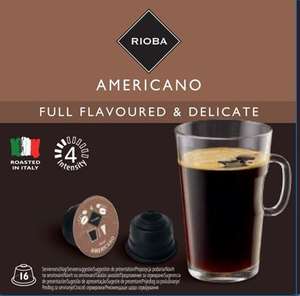 Кофе RIOBA в капсулах Dolce Gusto Americano, 16шт в ассортименте