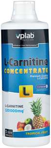 L-карнитин концентрат (1000 мл) Vplab тропические фрукты