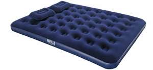 Надувной матрас двухместный Bestway Flocked Air Bed 67374 синий