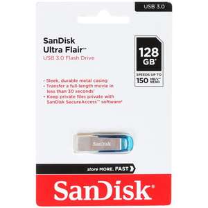 USB накопитель Sandisk Ultra Flair 128 ГБ USB 3.2