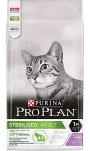 Сухой корм для стерилизованных кошек Pro Plan Sterilised OPTIRenal, с индейкой 10 кг