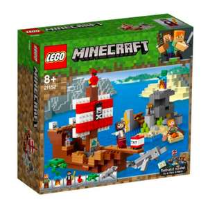 LEGO Minecraft пиратский корабль приключения 21152