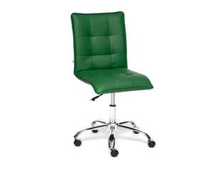 Компьютерное кресло TetChair Zero офисное, обивка: искусственная кожа, цвет: зеленый