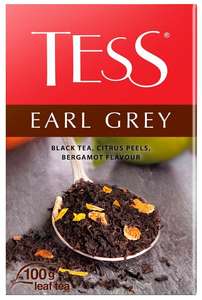 Черный чай Tess Earl grey, 100г (4шт, цена за 1шт=51р)