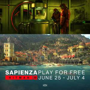 [PS4/PS5] Бесплатный доступ к Sapienza в Hitman 3 до 4 июля