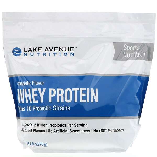 Сывороточный протеин Lake Avenue Nutrition (бренд iHerb) 2270 г. и др. в описании