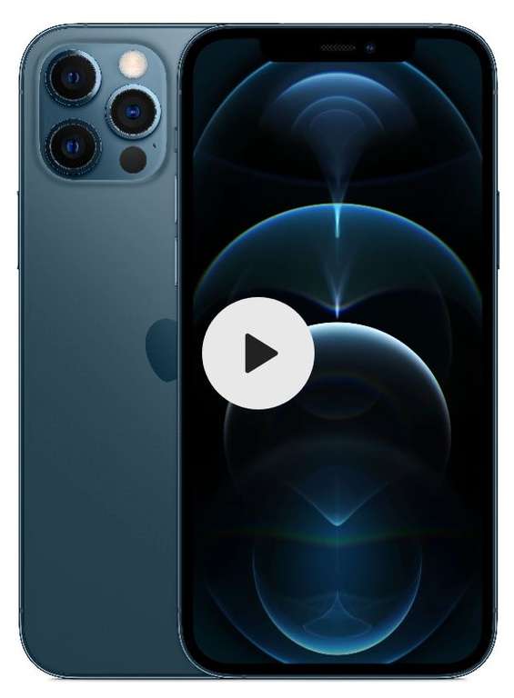 [Мск и возм др города] Смартфон Apple iPhone 12 PRO 128GB, тихоокеанский синий