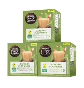 3 упаковки кофе в капсулах NESCAFE Dolce Gusto Миндальный Флэт Уайт на растительной основе, 36 порций, 36 капс.