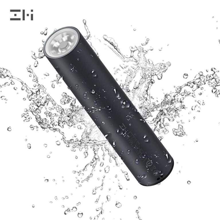 Внешний аккумулятор Xiaomi ZMI LPB02 Waterproof Flashlight 5000 mAh с фонариком