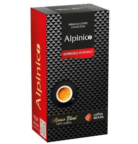 Кофе в зернах Alpinico со скидками (напр. Alpinico Espresso Intenso 100% арабика)