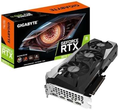 Видеокарта Gigabyte GeForce RTX 3070 Ti Gaming OC 8.0 GB OC