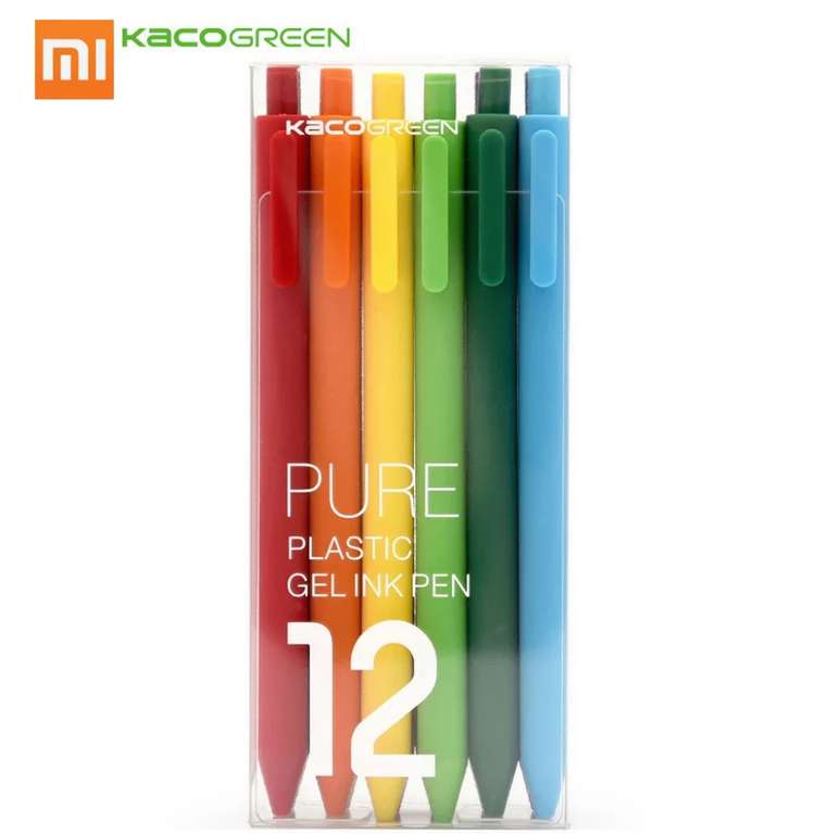 Разноцветные ручки Xiaomi Mijia KACO (12 цветов)