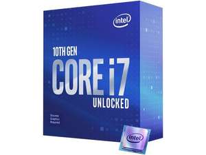 Процессор intel core i7 10700k и 10700kf разница