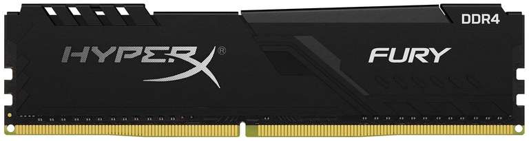 Оперативная память HyperX Fury 8GB DDR4 3600MHz DIMM 288-pin CL17 HX436C17FB3/8