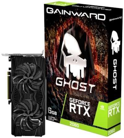 Видеокарта Gainward GeForce RTX2060 Ghost V1 6.0 GB Mid Rang