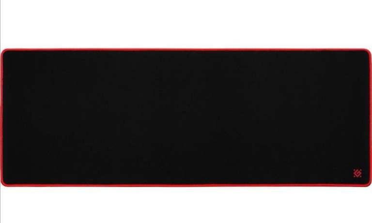 Игровой коврик для мыши Defender Black XL 800х300х3мм, ткань + резина