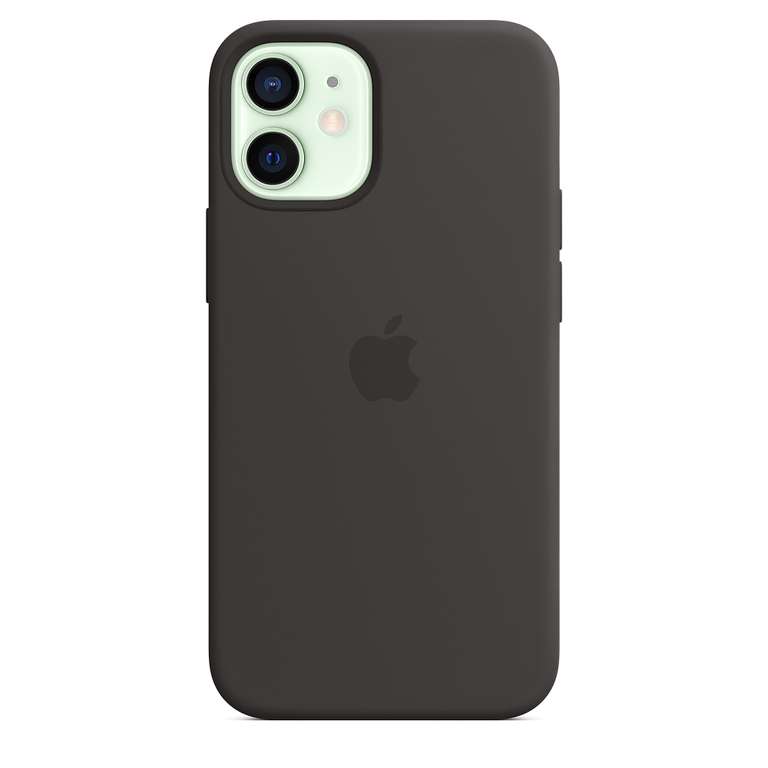 Клип-кейс Apple iPhone 12 mini MagSafe силиконовый Черный (MHKX3ZE/A) (другие в описании)