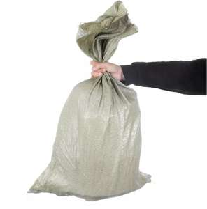 Мешок для строительного мусора полипропиленовый, зеленый, 95х55см