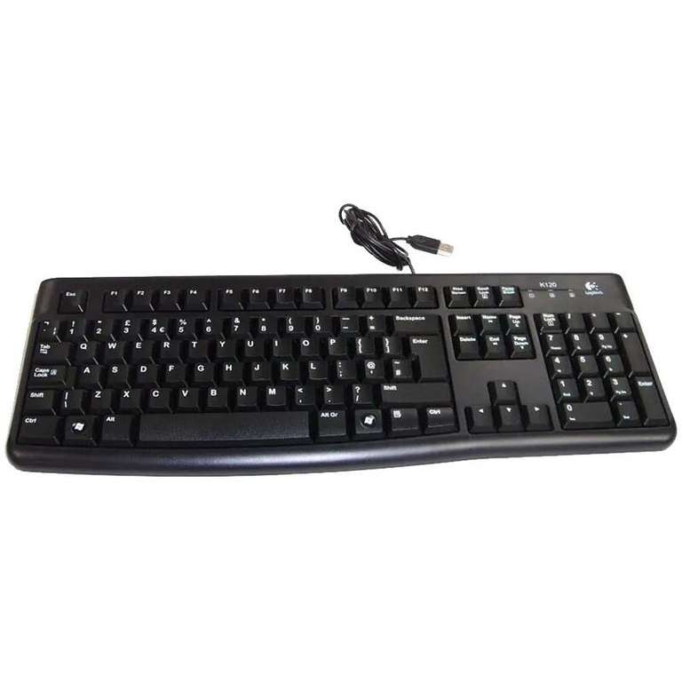 Клавиатура LOGITECH K120 for business, черный на Tmall