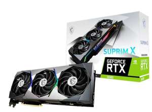 Видеокарта MSI GeForce RTX 3080 SUPRIM X 10G LHR 10GB
