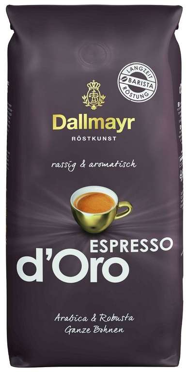 Кофе в зёрнах Dallmayr Espresso d'Oro 1 кг