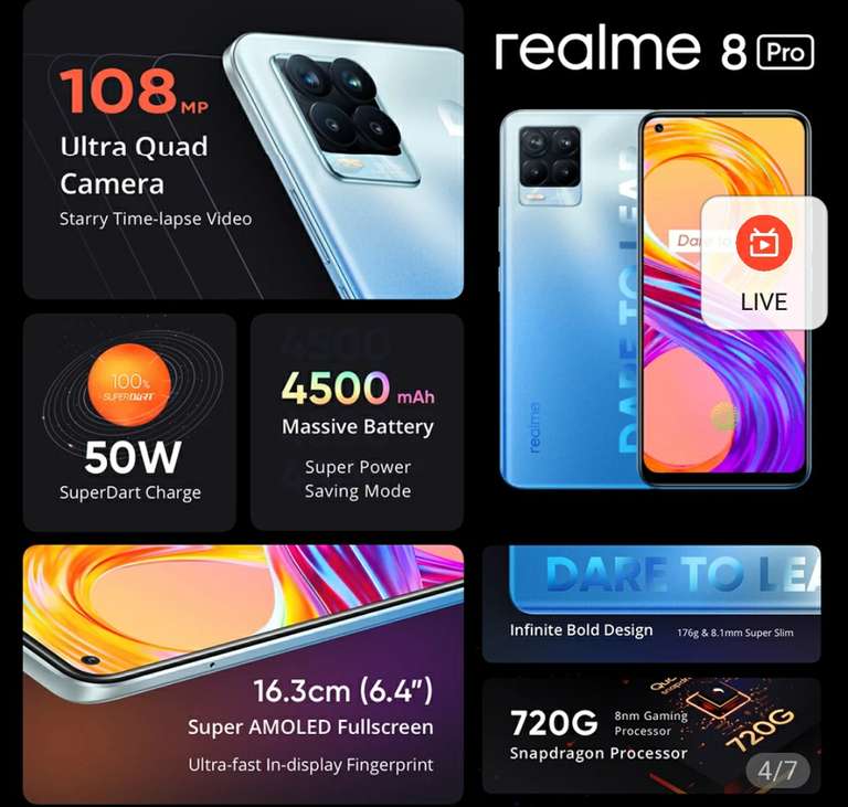 Realme 8 Pro 6/128 Gb