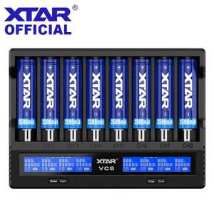 Зарядное устройство XTAR VC8 на 8 слотов