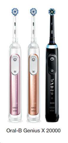 Электрическая зубная щетка Braun Oral-B Genius X 20000N (3 цвета)