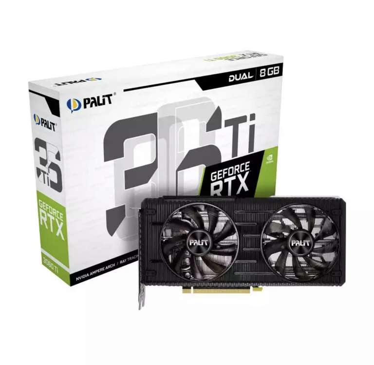 Видеокарта PALIT NVIDIA GeForce RTX 3060 Ti LHR