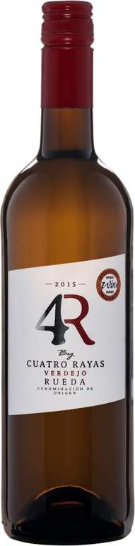 [Новосибирск] Вино CUATRO RAYAS Вердехо Руэда DO белое сухое, 0.75л, Испания, 0.75 L