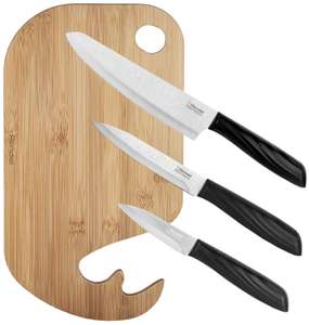 Набор Rondell Jatagan 1244-RD-01, 3 ножа и разделочная доска