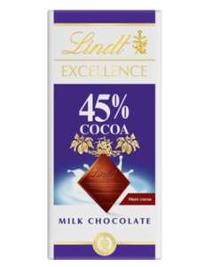 [Пенза] Шоколад Lindt (молочный 45% / Intense Mint) в супермаркете Скидкино