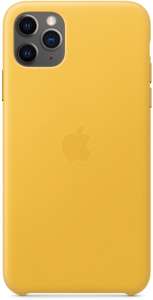 [Уфа] Чехол Apple Leather для iPhone 11 Pro Max