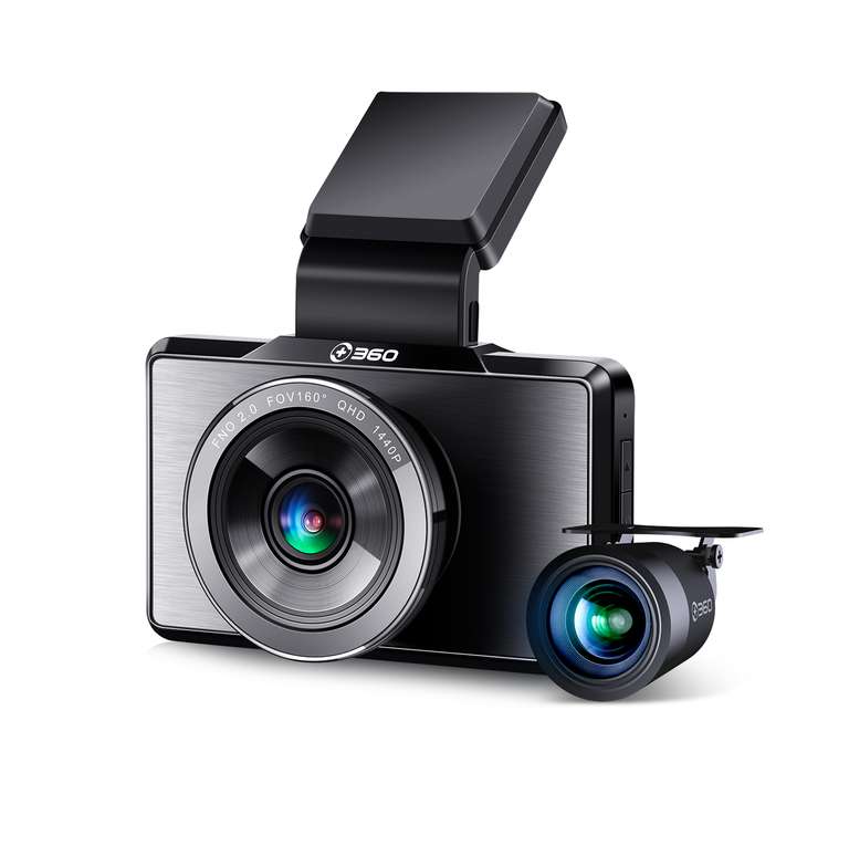 Видеорегистратор 360 G500H c камерой заднего вида, WiFi, GPS