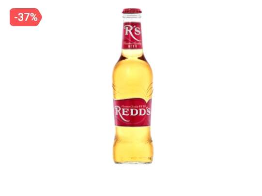 Напиток пивной светлый REDD'S светлый пастеризованный, 4,5%, 0.33л, Россия, 0.33 L
